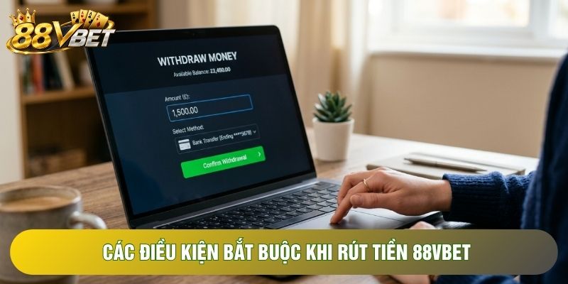 Các điều kiện bắt buộc khi rút tiền 88VBET Các điều kiện bắt buộc khi rút tiền 88VBET