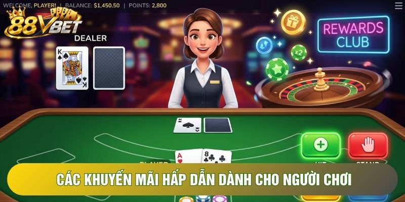 Các khuyến mãi hấp dẫn dành cho người chơi Các khuyến mãi hấp dẫn dành cho người chơi