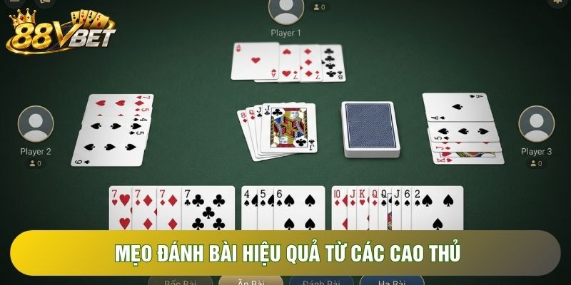 Mẹo đánh bài hiệu quả từ các cao thủ