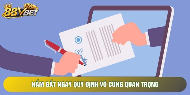 Nắm bắt ngay quy định vô cùng quan trọng